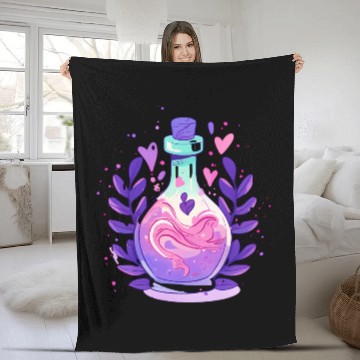 Discover magic women Fleece Blankets