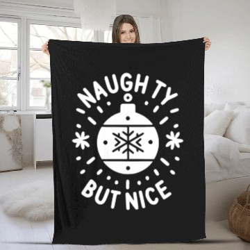 Discover Naughty but Nice Fleece Blankets