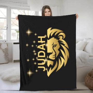 Discover Lion of Judah | Women's Hebrew Israelite Design Fleece Blankets