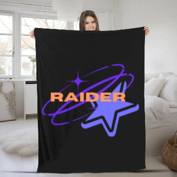 Discover Raiders on the street Fleece Blankets