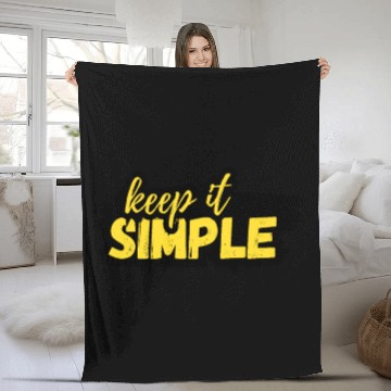 Discover Keep it Simple Fleece Blankets