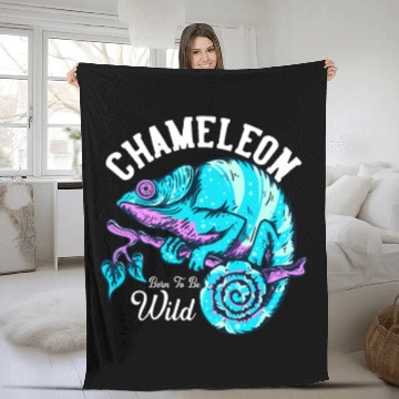Discover Chameleon Fleece Blankets