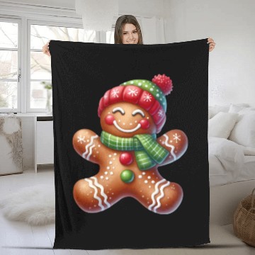 Discover Cute Christmas, Christmas Animal Fleece Blankets