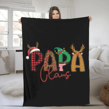 Discover Papa Claus Hat, Merry Christmas Fleece Blankets