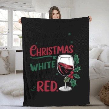 Discover Im dreaming of a white Christmas Fleece Blankets
