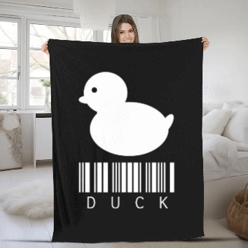 Discover Duck Fleece Blankets