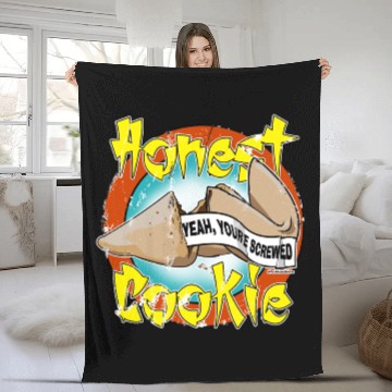 Discover Honest Cookie 50 worn Fleece Blankets