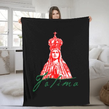 Discover Our Lady of Fátima Fleece Blankets