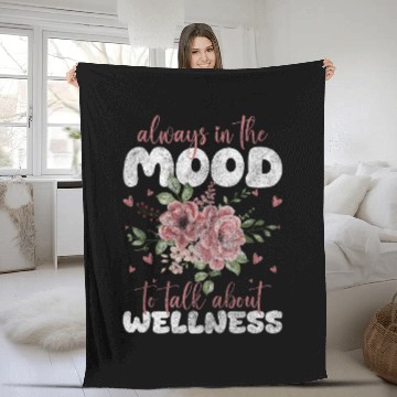Discover Wellness Self-Care Youth Fleece Blankets