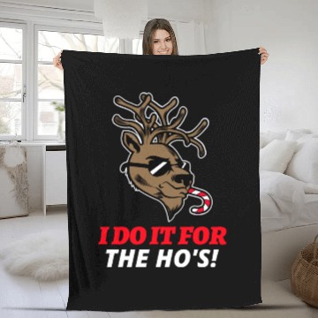 Discover I Do It For The Ho's Fleece Blankets
