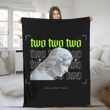 Discover Two Two Two Angel Numbers Fleece Blankets