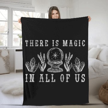 Discover Magical Abstract Magic Power Fleece Blankets