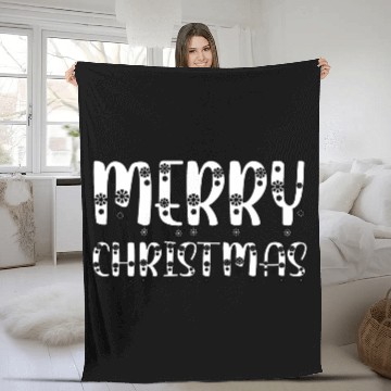 Discover Winter Wonderland Wishes : Merry Christmas Fleece Blankets