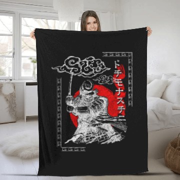 Discover Orient Mythical Creatures Warrior Nerd Fleece Blankets