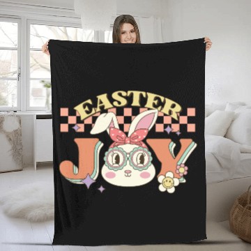 Discover Happy Easter Day, Cute Easter Fleece Blankets