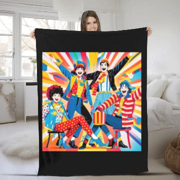 Discover Fantasy Comics Fleece Blankets