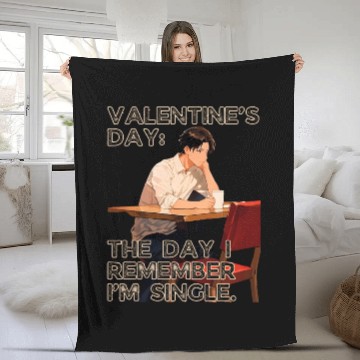 Discover The Day I Remember I'm Single Valentines Day Fleece Blankets