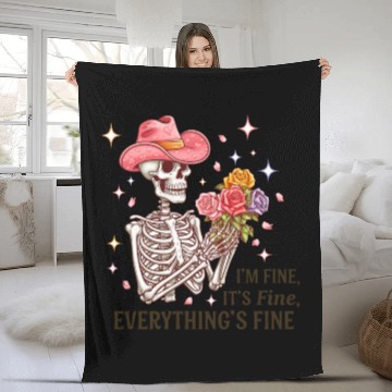 Discover Valentines Day, Retro Valentine, Coquete Valentine Fleece Blankets