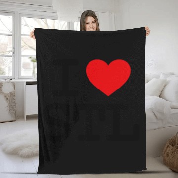 Discover I Love St. Louis Fleece Blankets