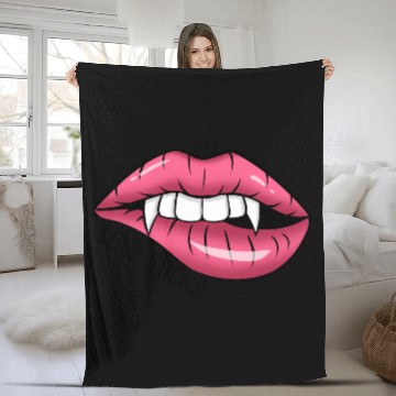 Discover Valentines Day, Retro Valentine, Coquete Valentine Fleece Blankets