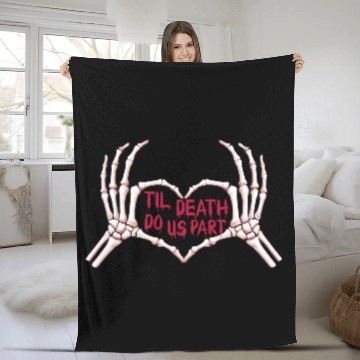 Discover Valentines Day, Retro Valentine, Coquete Valentine Fleece Blankets