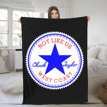 Discover Not Like Us (Original) Fleece Blankets
