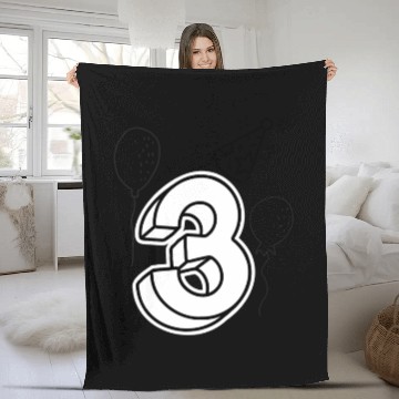 Discover Coloring Fleece Blankets: Number 3 – Creative Birthday Fun