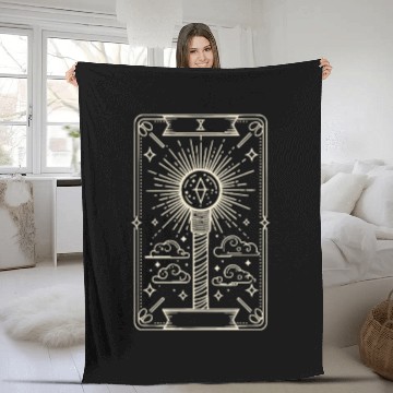 Discover K-Pop Korean Pop Music South Korea Kpop Lightstick Fleece Blankets