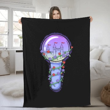 Discover K-Pop Korean Pop Music South Korea Kpop Lightstick Fleece Blankets