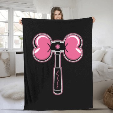 Discover K-Pop Korean Pop Music South Korea Kpop Lightstick Fleece Blankets