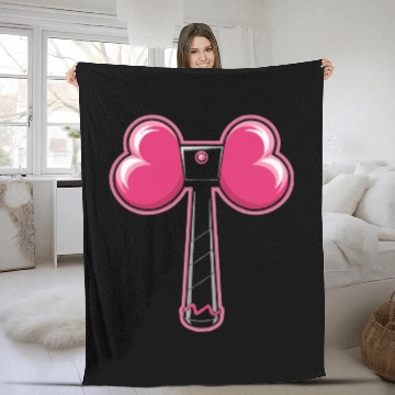 Discover K-Pop Korean Pop Music South Korea Kpop Lightstick Fleece Blankets