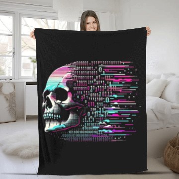 Discover Penetration Tester Programmer Computer Science Fleece Blankets