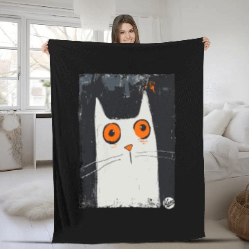 Discover The Art of Surprise - A Cat Fleece Blankets