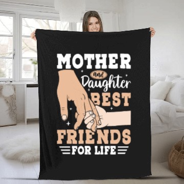 Discover Mother and Daughter Best Friends for Life Fleece Blankets