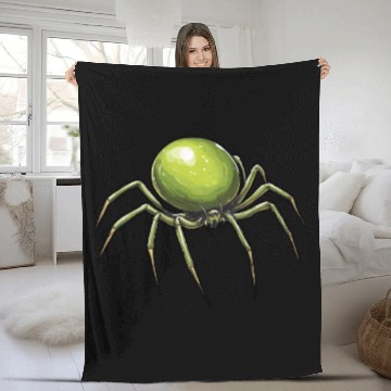 Discover Spider Peas Spider Pea Intersection Fleece Blankets