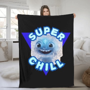 Discover Super Chill Character Design  Fleece Blankets