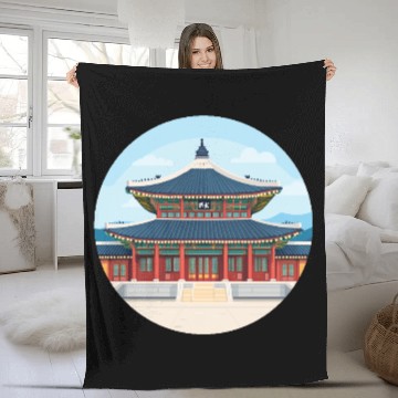 Discover Old school Chinese kung fu Fleece Blankets