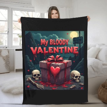 Discover My bloody Valentine Fleece Blankets