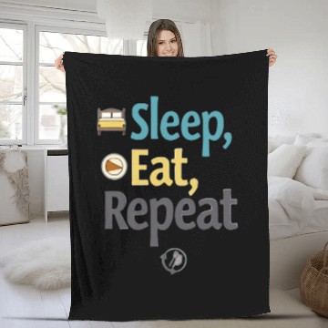 Discover Minimalist Lifestyle Humor Fleece Blankets