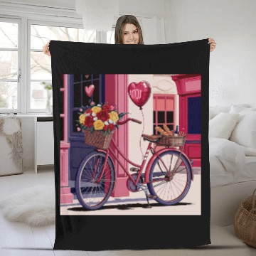 Discover French Picnic Fleece Blankets