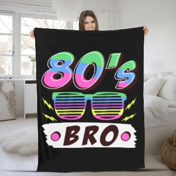 Discover Retro 80s Style design – Perfect for Nostalgia Fa Fleece Blankets