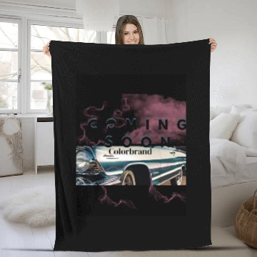 Discover Colorbrand Lowrider advert design Fleece Blankets