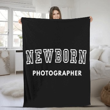 Discover Newborn Photographer Baby Photography Fleece Blankets