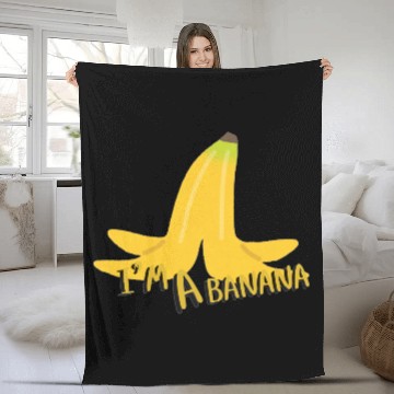 Discover Banana Fleece Blankets