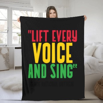 Discover LIFT EVERY VOICE and SING Fleece Blankets