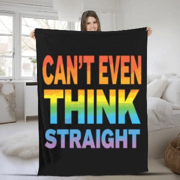 Discover Pride LGBTQ Pride Rainbow Pride Gay Pride LGBTQ Fleece Blankets