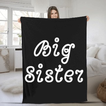 Discover Big sister Fleece Blankets