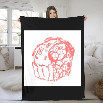 Discover Sketching Sweetness Fleece Blankets