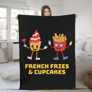 Discover couple edition collection Fleece Blankets