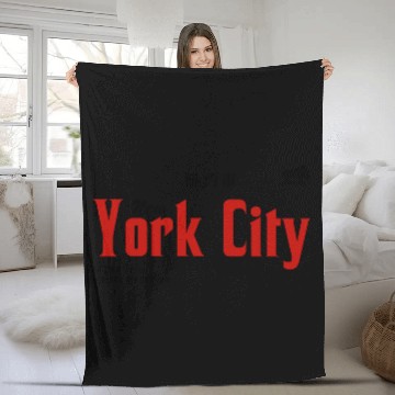 Discover New York City Fleece Blankets
